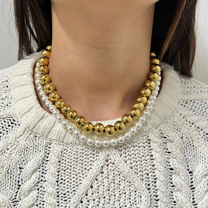 Big Pearl Necklace