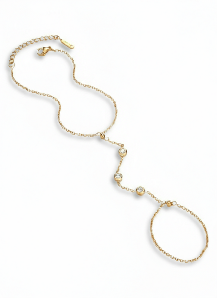 Zircon Kissing Bracelet