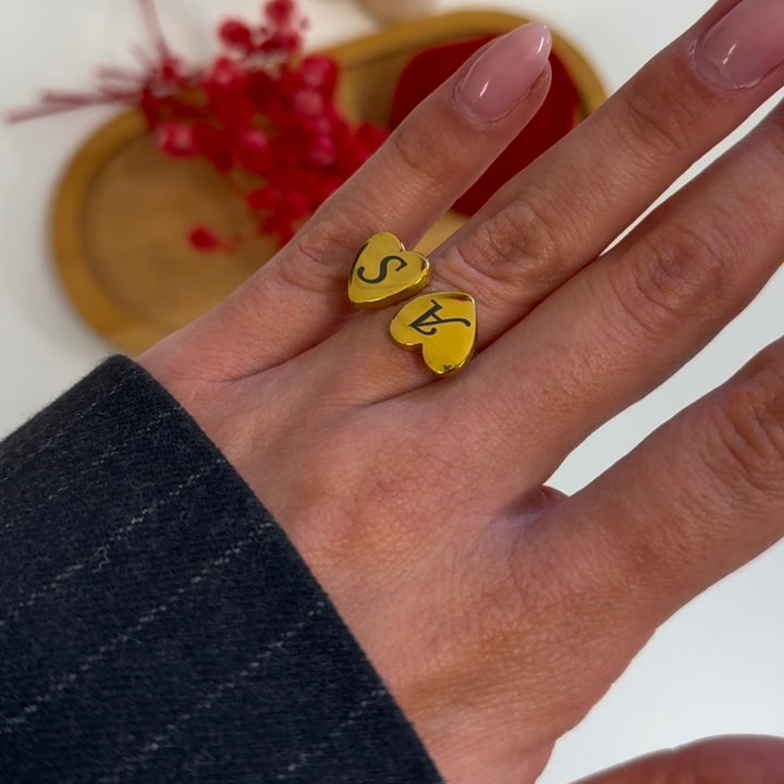 Anello Hearts (PERSONALIZZATO)