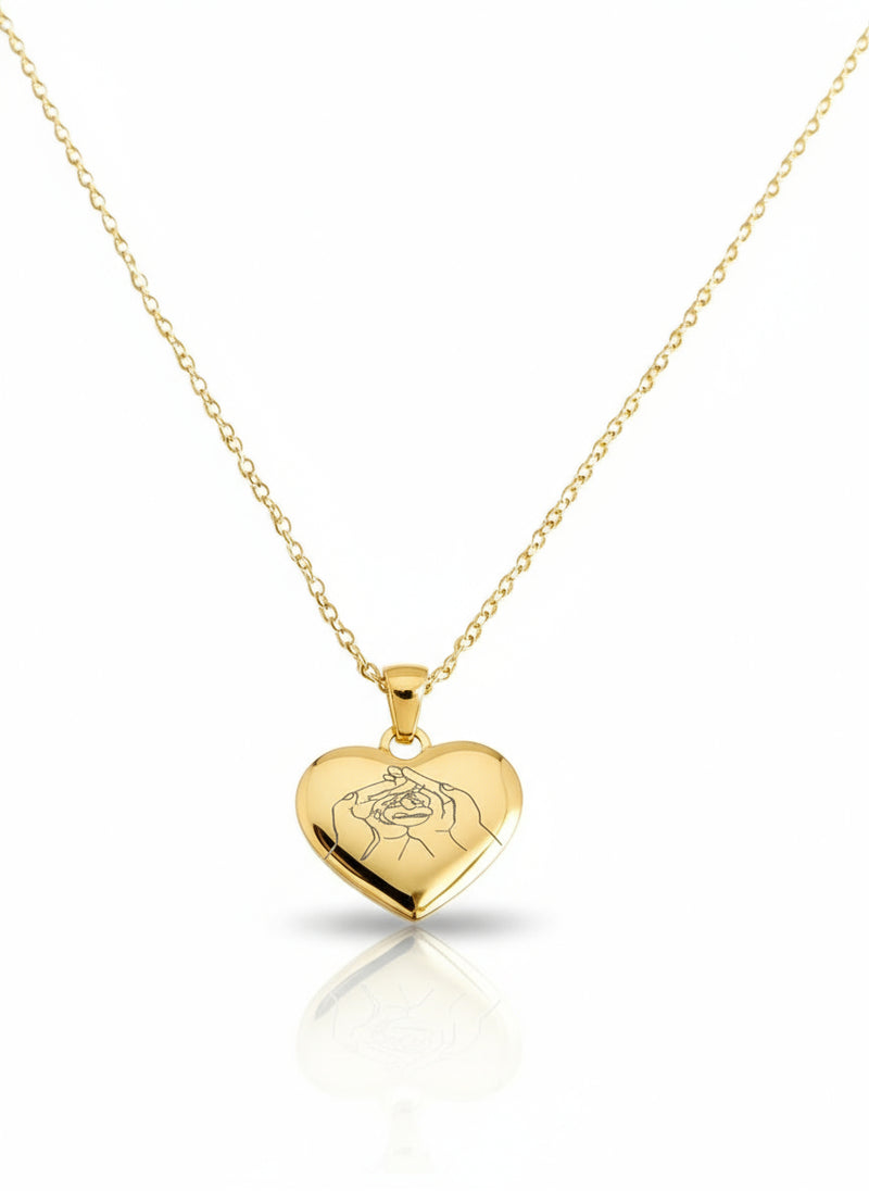 Heart Necklace (Personalized With Photo)