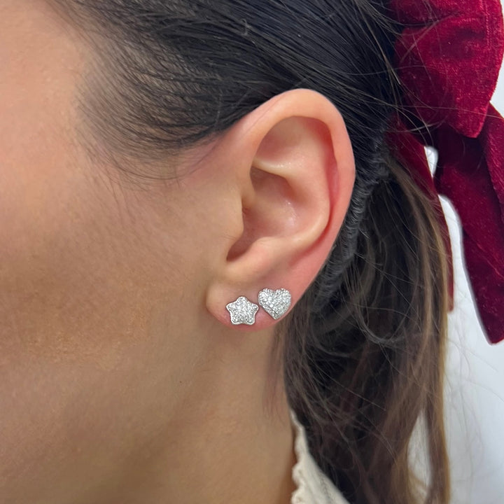 Star Earrings 925 SILVER