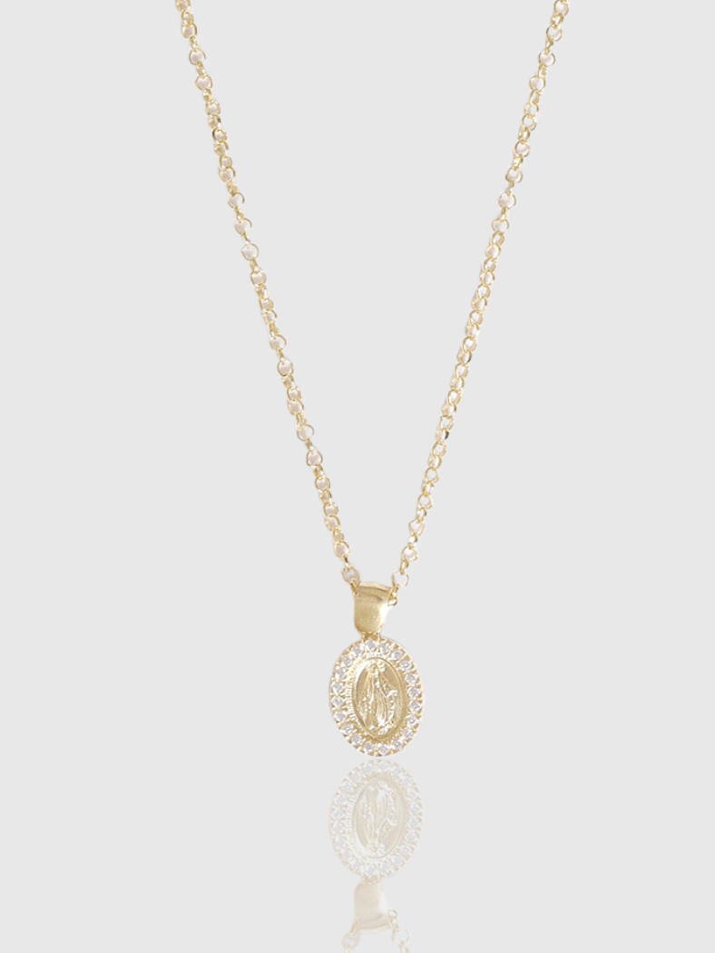 Collana Madonnina ARGENTO 925