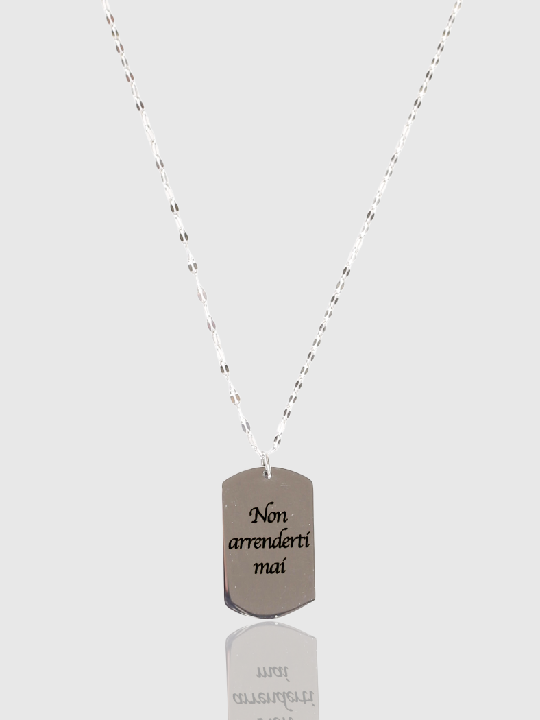 Collana Piastrina (Personalizzata)