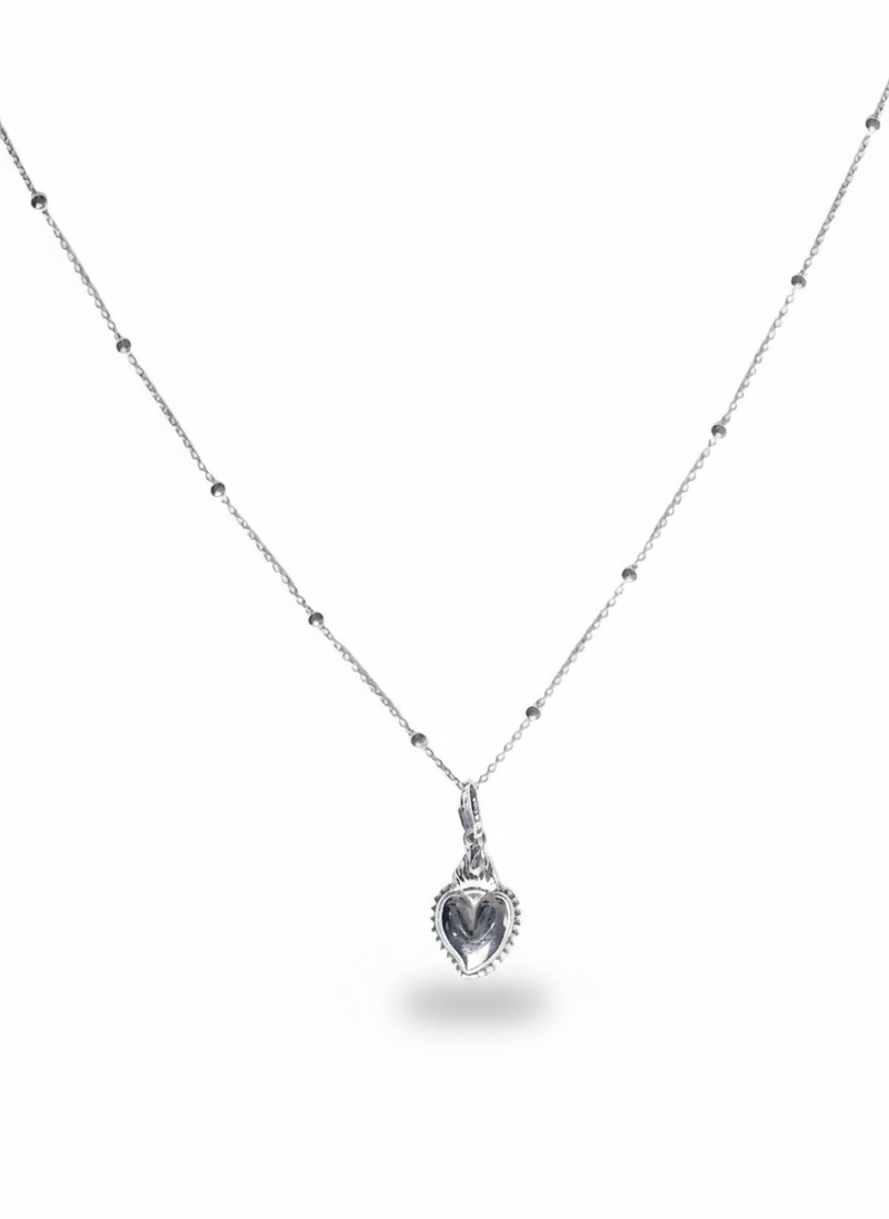 Collana Cuore Sacro ARGENTO 925