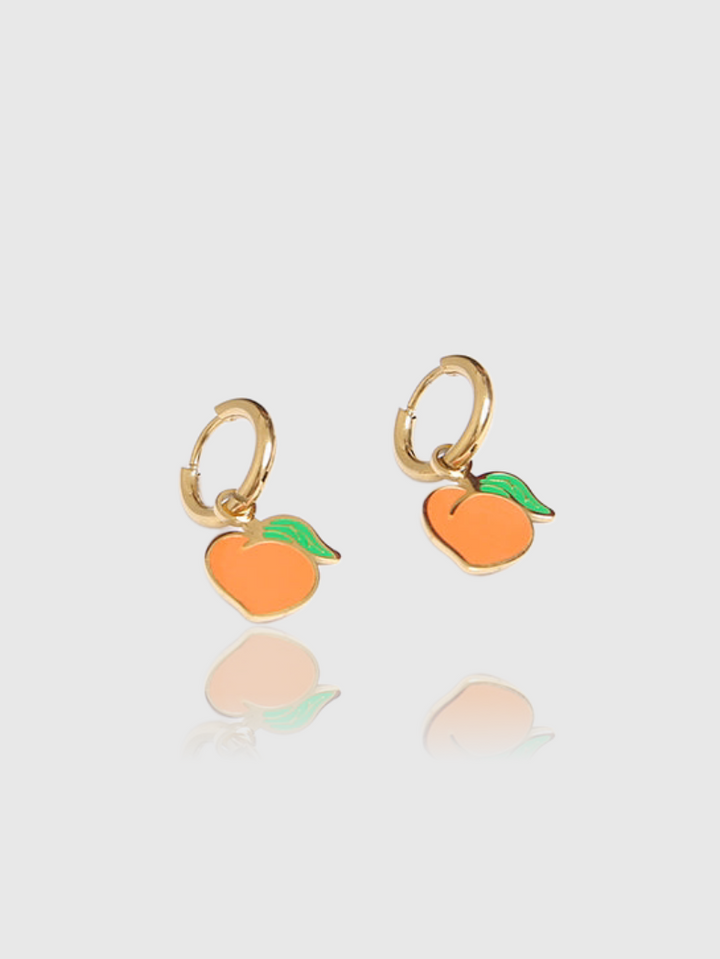 Peach Earrings