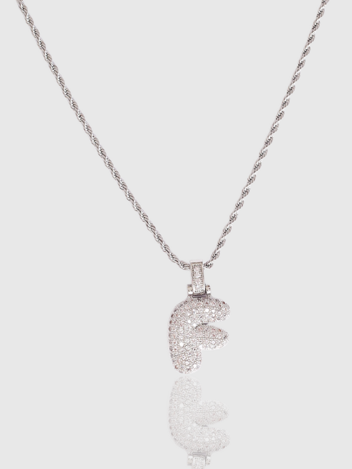 COLLANA BOUBBLE CON INIZIALE