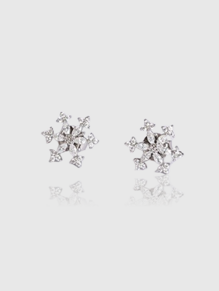 Snow Earrings 925 SILVER