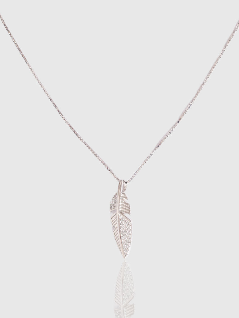 Collana Plume ARGENTO 925