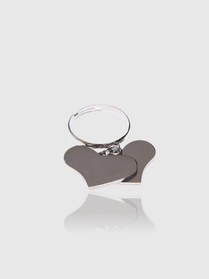 Anello Double Heart