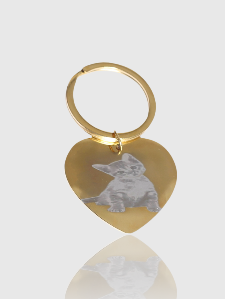 Ciondolo Cuore (Personalizzato Con Foto)