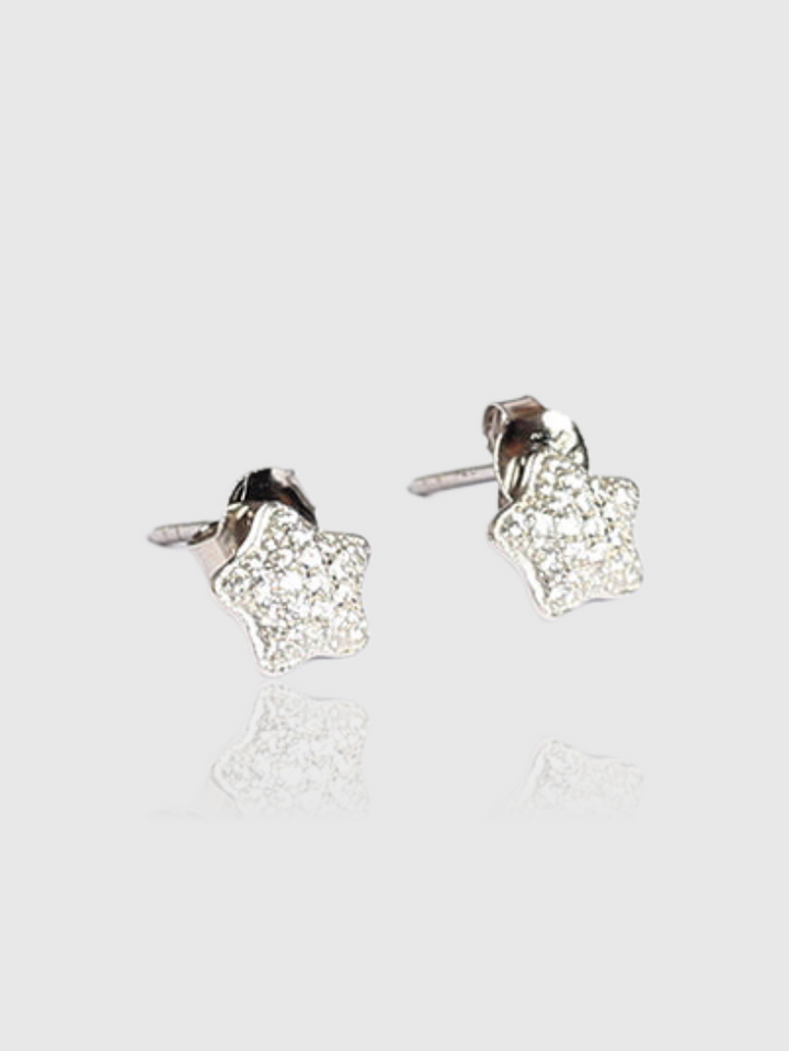 Star Earrings 925 SILVER