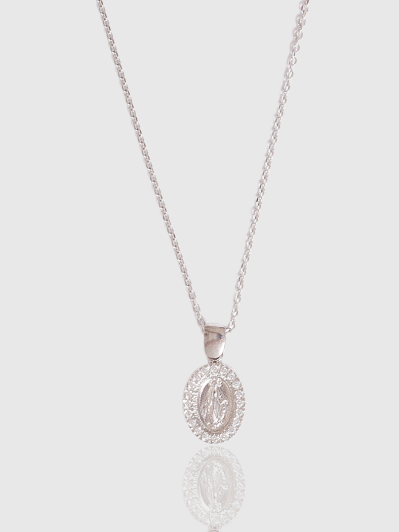 Collana Madonnina ARGENTO 925