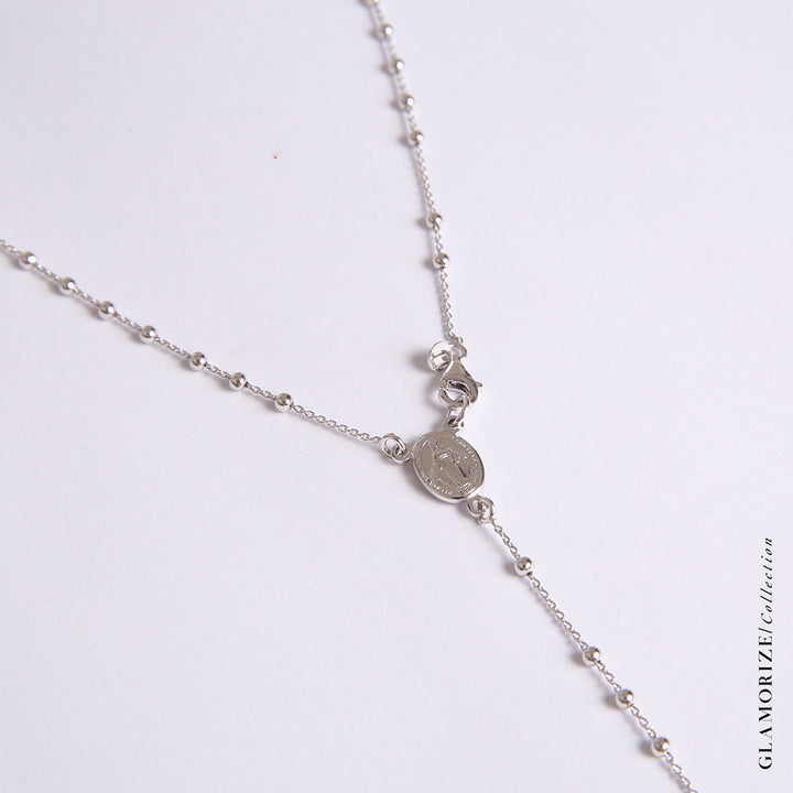 Rosary Necklace 925 SILVER