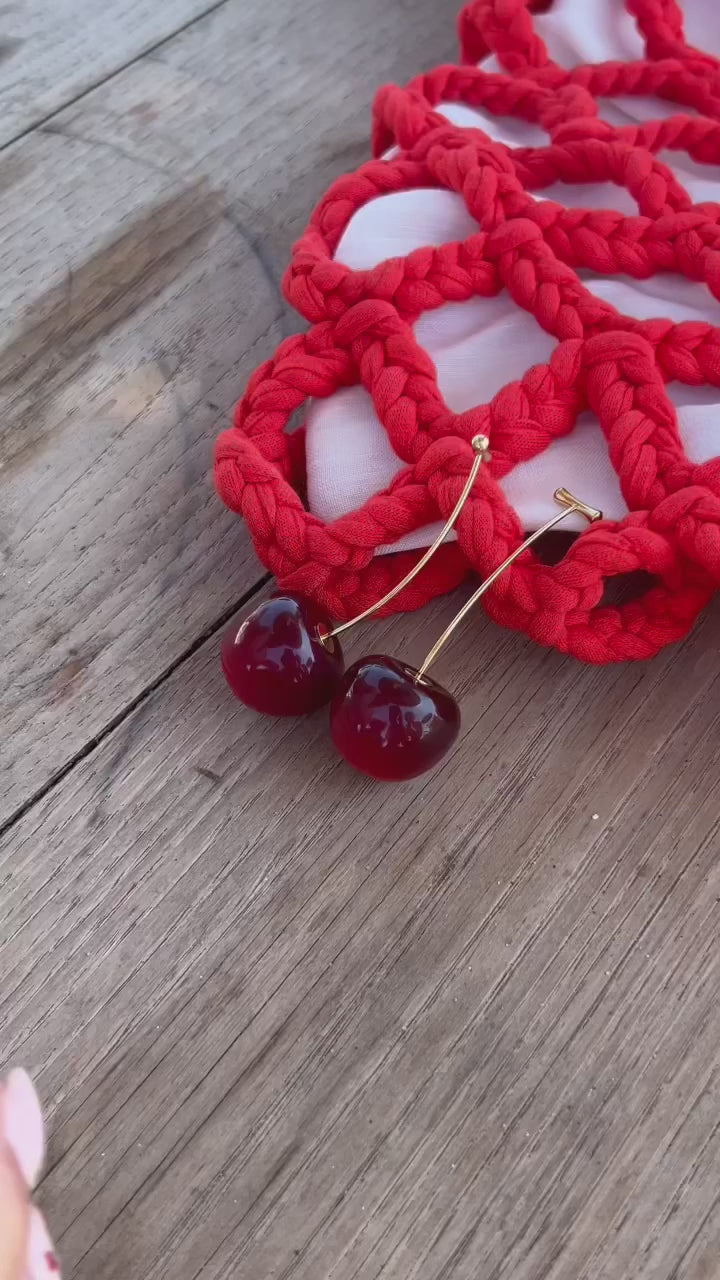 Cherry Earrings