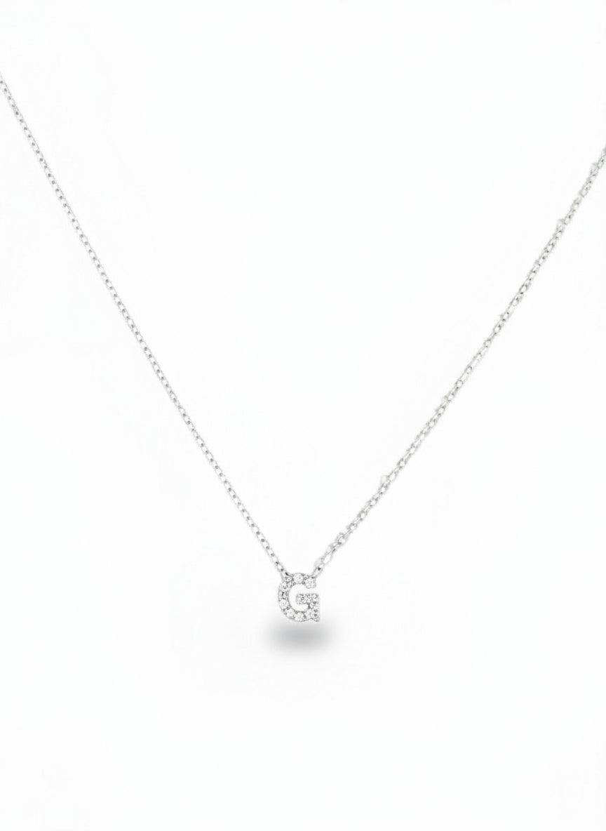 Collana Con Iniziale