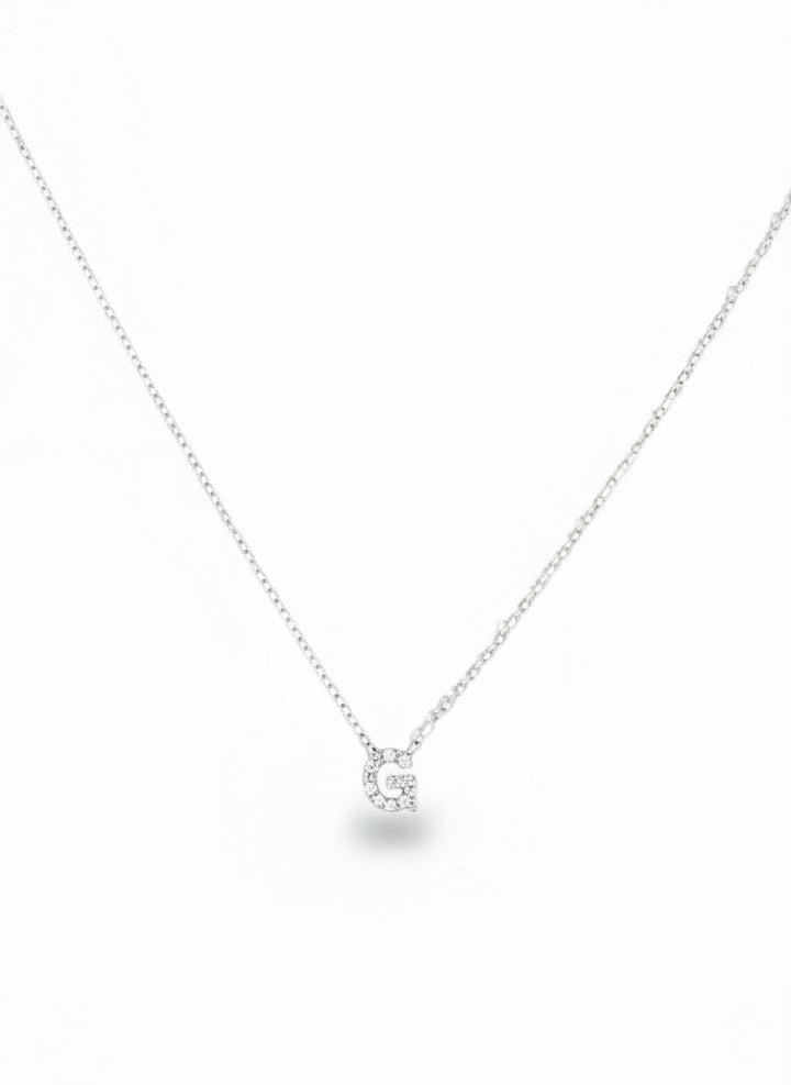Collana Con Iniziale