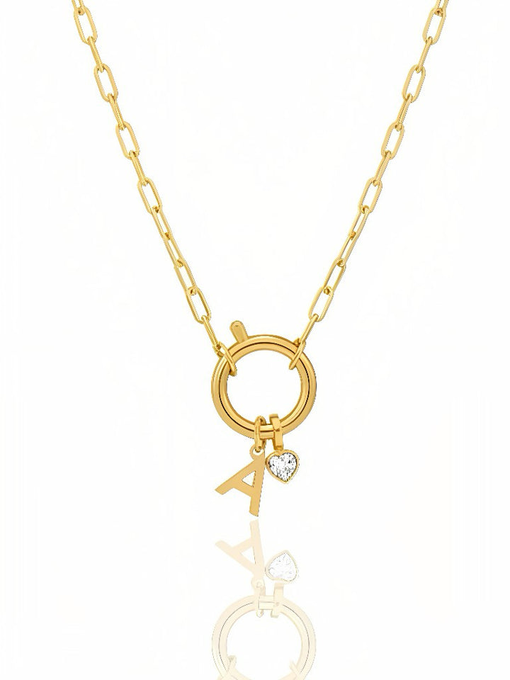 Collana Mese Di Nascita E Lettera (Personalizzata)