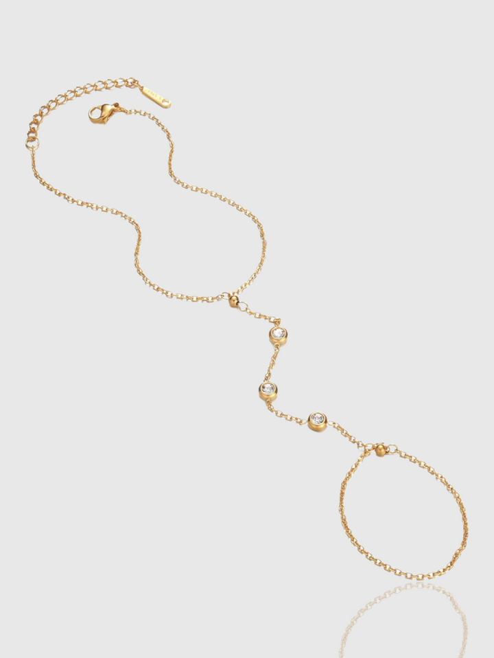 Zircon Kissing Bracelet
