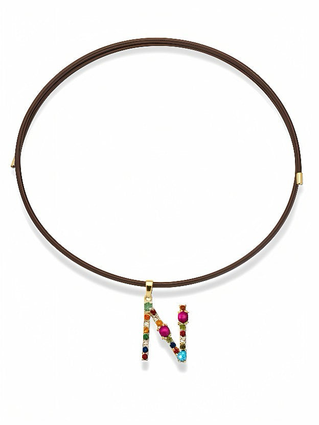 Collana Magnetica Con Iniziale