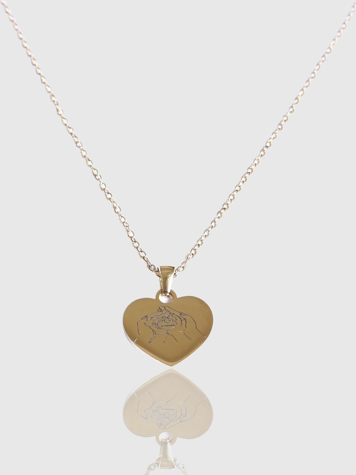 Collana Cuore (Personalizzata Con Foto)