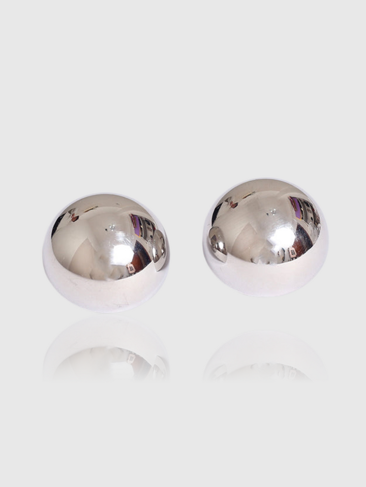 Big Button Earrings