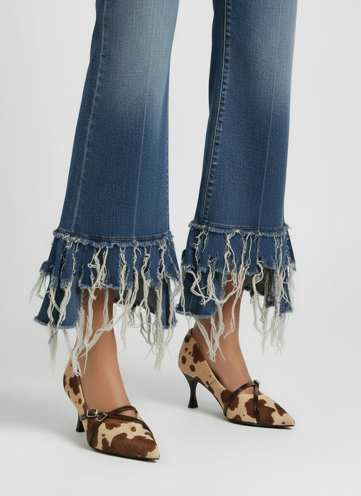 Scarpe Animalier Con Tacco