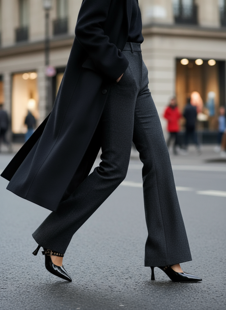 Scarpe Con Tacco E Fibbia