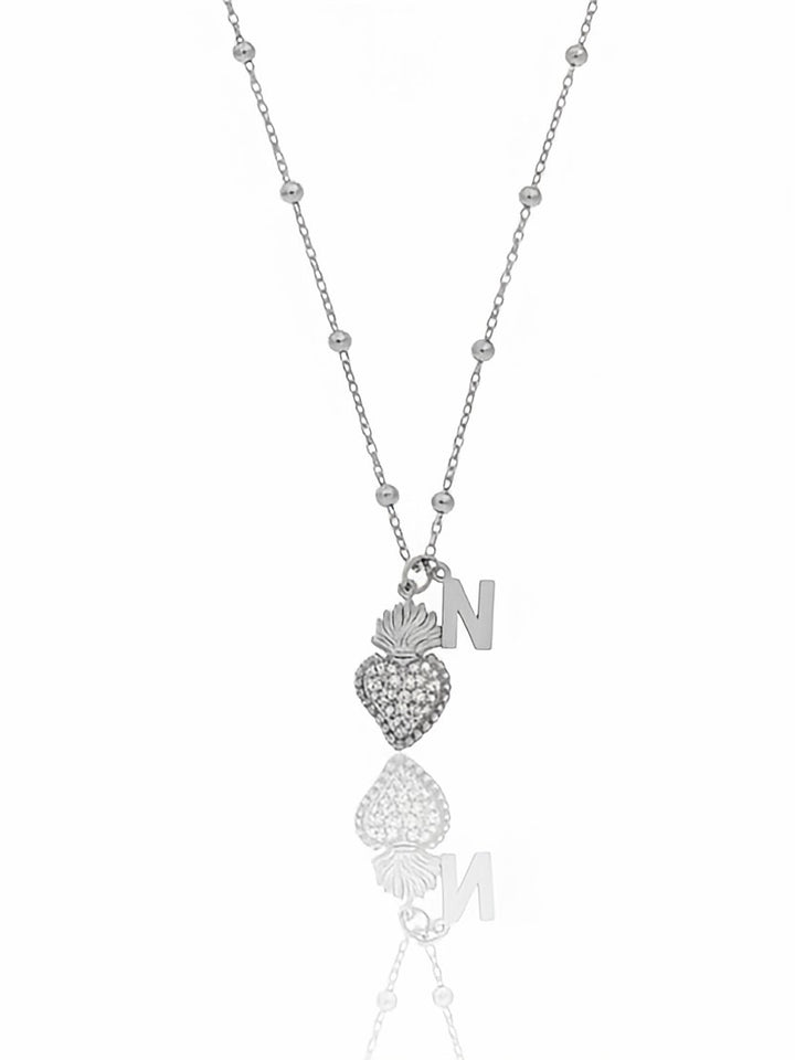 Collana Cuore Sacro (CON PERSONALIZZAZIONE)