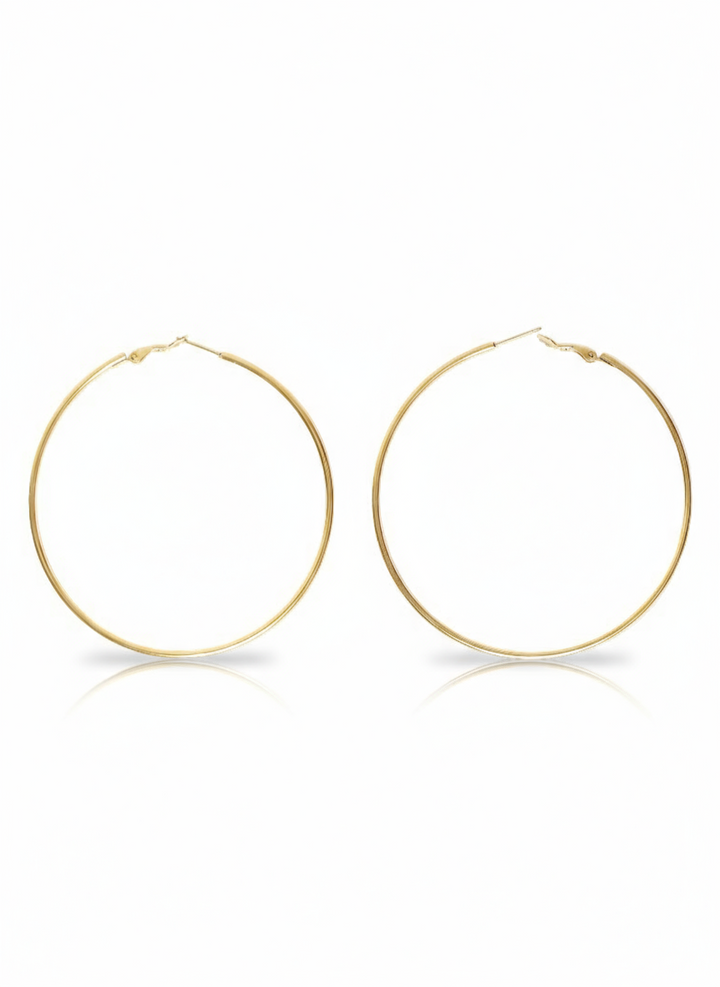 Orecchini Circle Essential 6,5CM