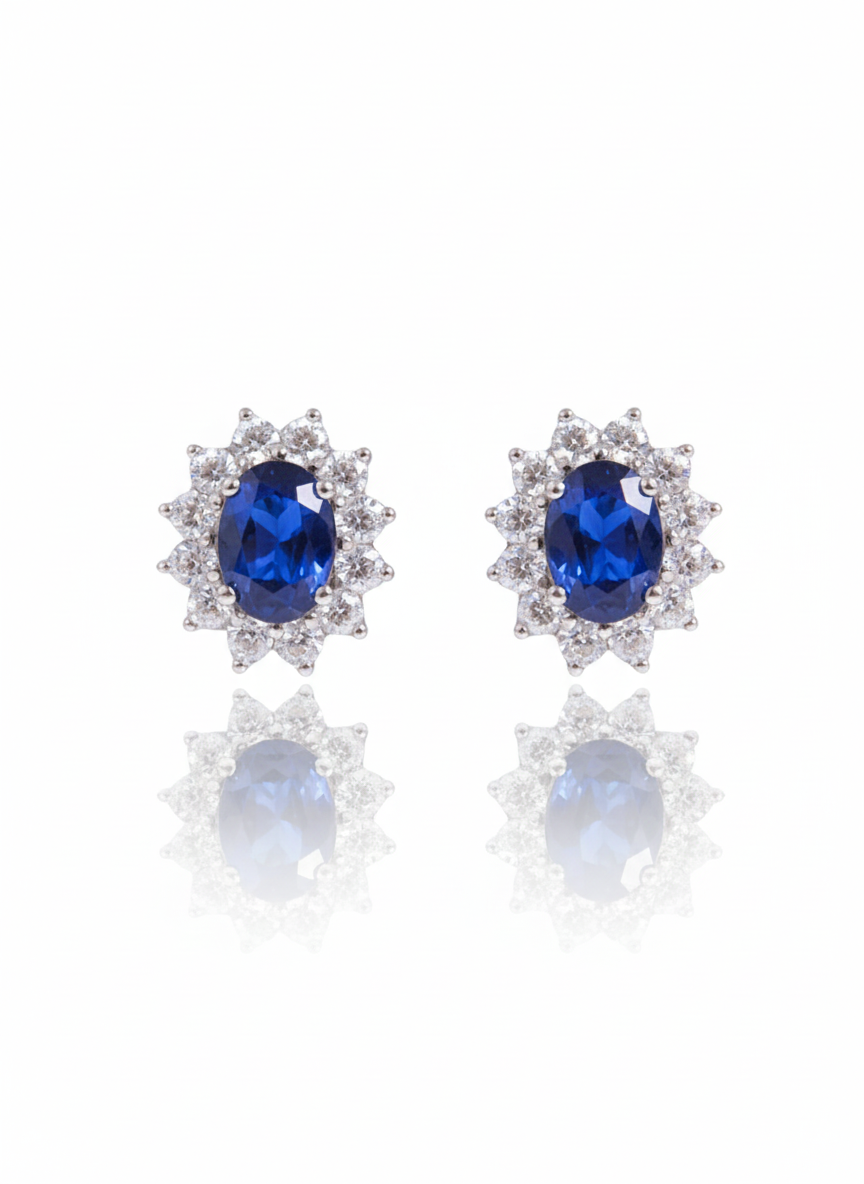 Orecchini Kate in argento 925 di Glamoriz Studio, design elegante e raffinato con dettagli moderni.