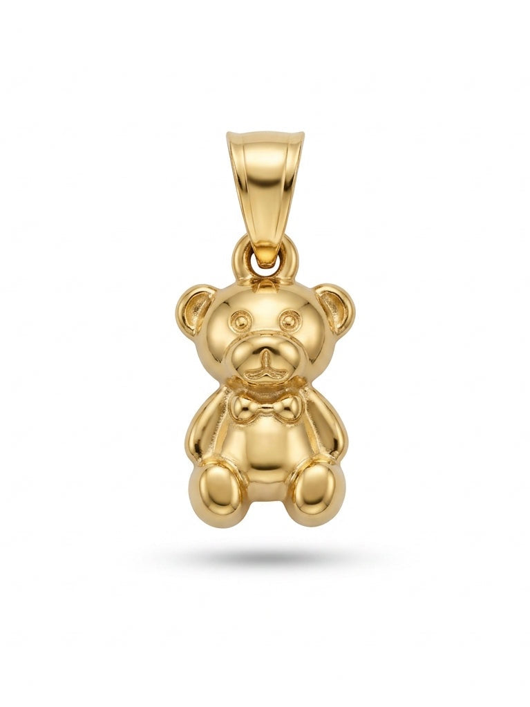 Ciondolo Teddy GLAMORIZE in metallo, dettaglio decorativo a forma di orsetto