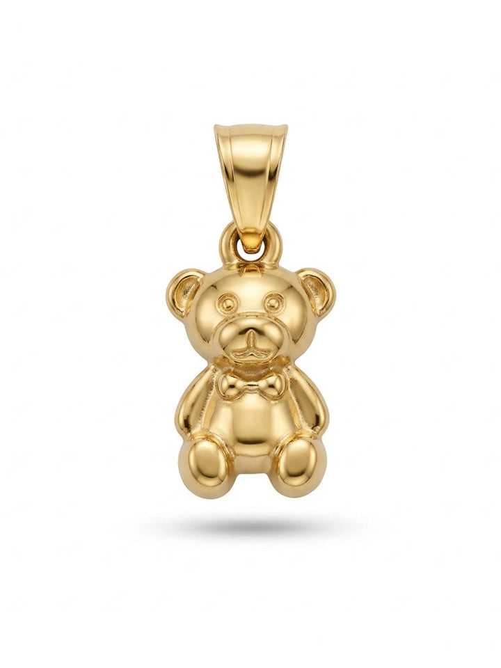 Ciondolo Teddy GLAMORIZE in metallo, dettaglio decorativo a forma di orsetto