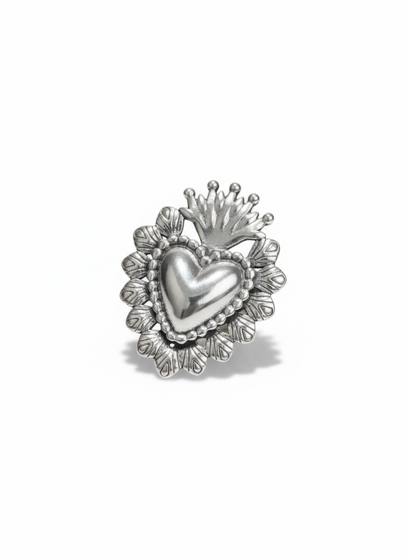 Anello Cuore Sacro Big