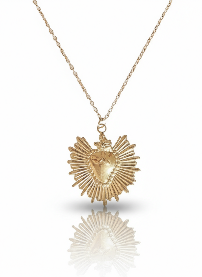 Collana Roxy di Glamourize Studio, elegante accessorio con dettagli raffinati, visibile con pendente e finitura lucida.