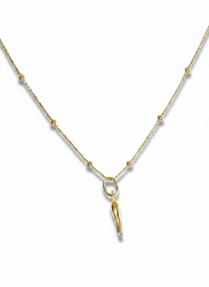 Collana scaramantica in argento 925 con pendente decorativo, bracciale coordinato, stile elegante e dettagli raffinati.