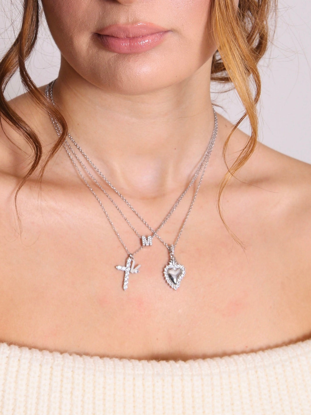 Collana Con Iniziale