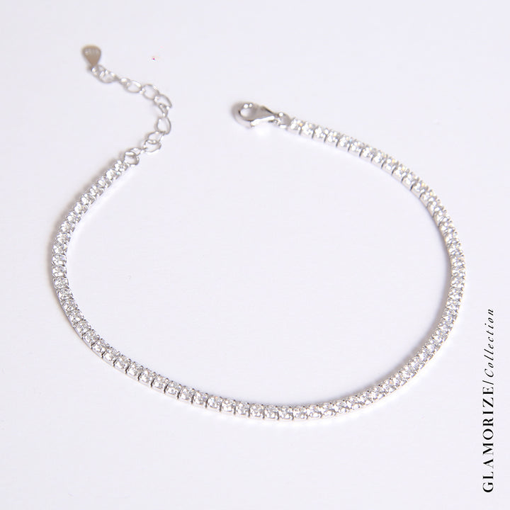 Bracciale Tennis 3MM ARGENTO 925