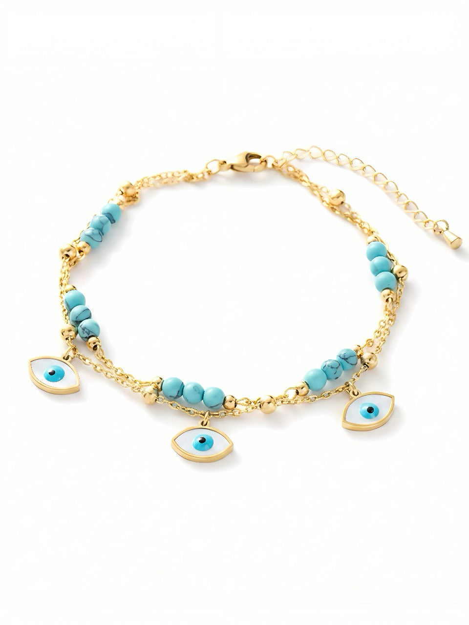 Cavigliera Turquoise