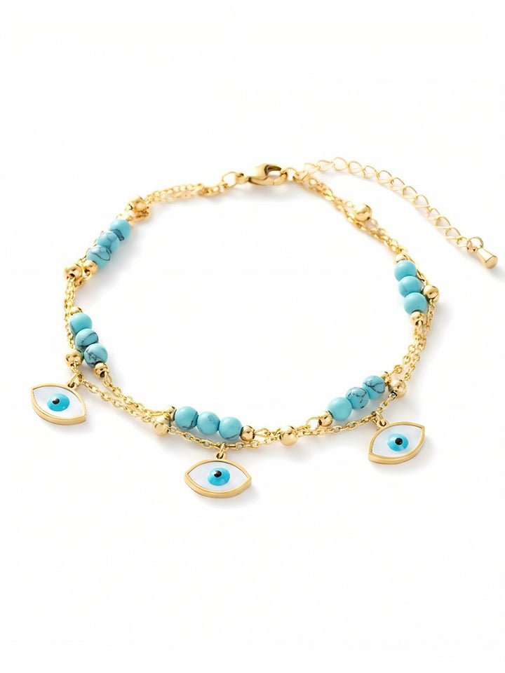 Cavigliera Turquoise
