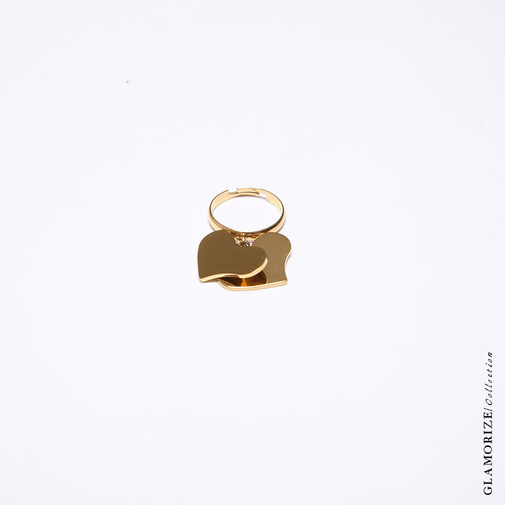 Anello Double Heart